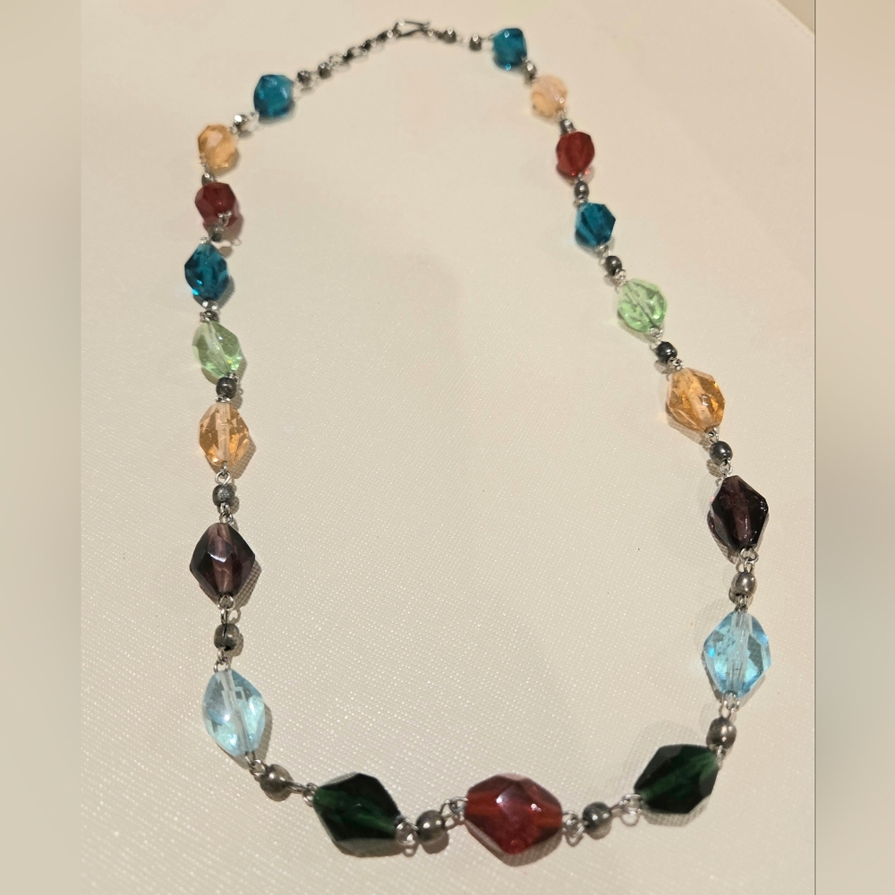 Multicolor Beaded Necklace Unbranded